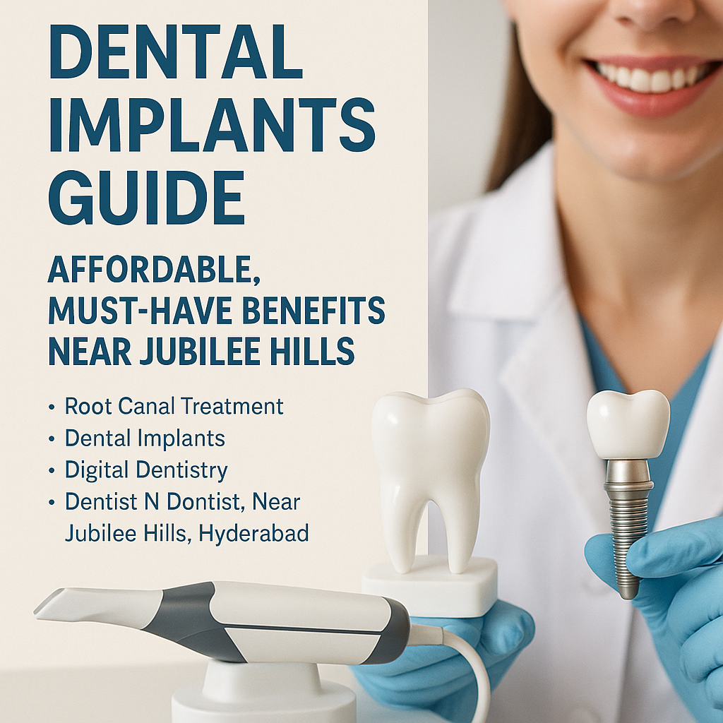 Root Canal Treatment illustration for Dental Implants Guide: Affordable, Must-Have Benefits Near Jubilee Hills